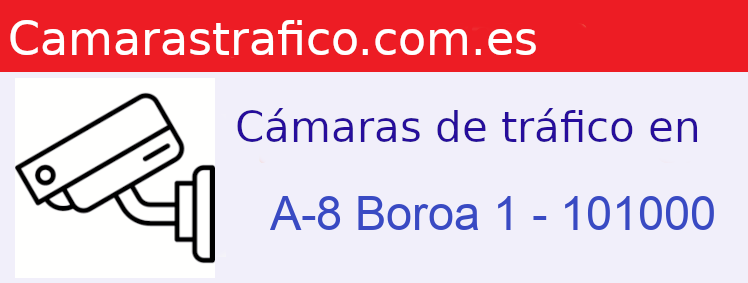 Camara trafico A-8 PK: Boroa 1 - 101000